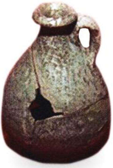 Small glazed Jar