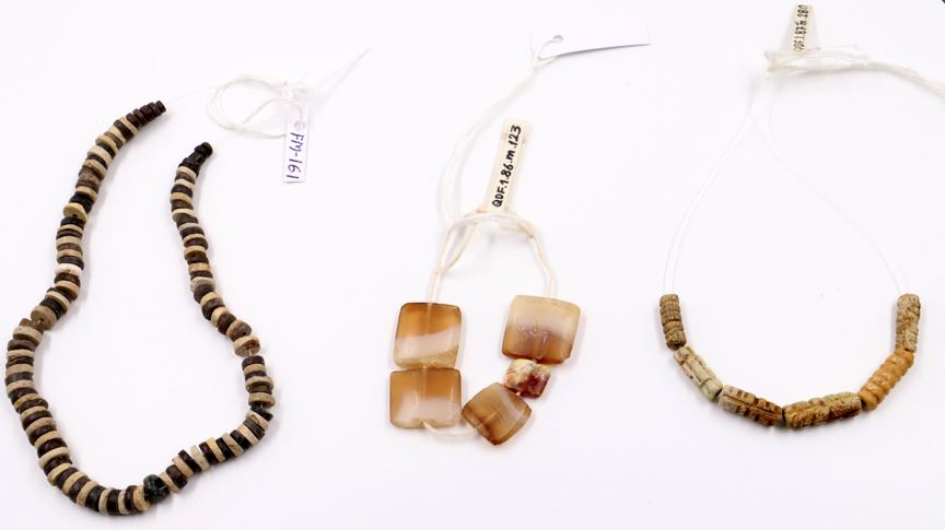 Bead and carnelian beads