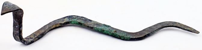 A Cobra snake statues made of copper